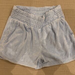 Athleta High Waist Light Gray Shorts
